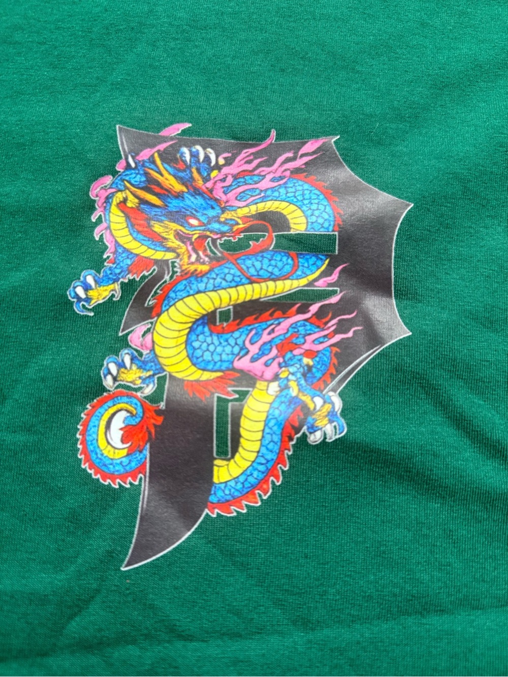 Primitive Apparel Dragon Tee Green Shirt Men’s Size Large New FAST SHIPPING